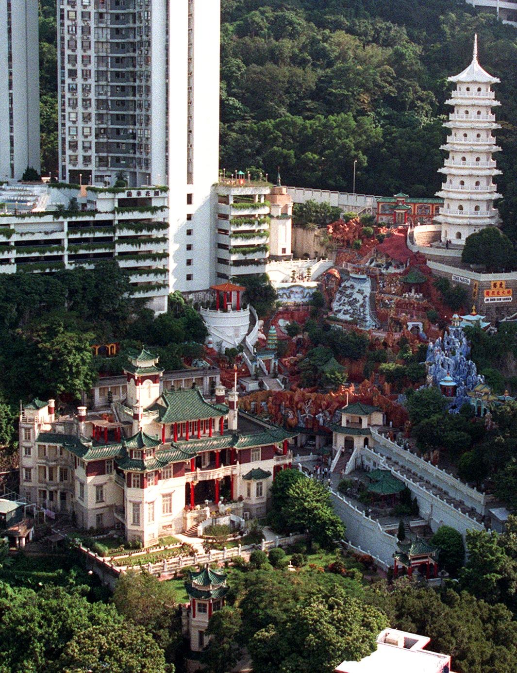 東南亞商人胡文虎斥資1,600萬港元建造的虎豹別墅，佔地約53.4公頃。（圖片來源：Getty/當代中國）