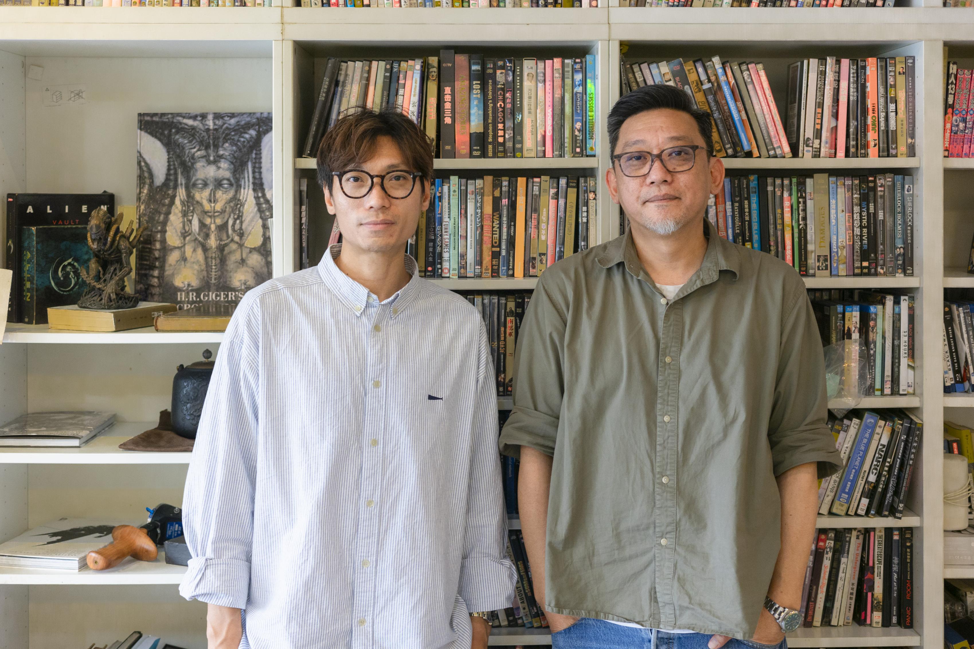 余兒（左）及鄭保瑞（右）均是從書本及電影中深入了解九龍寨城。