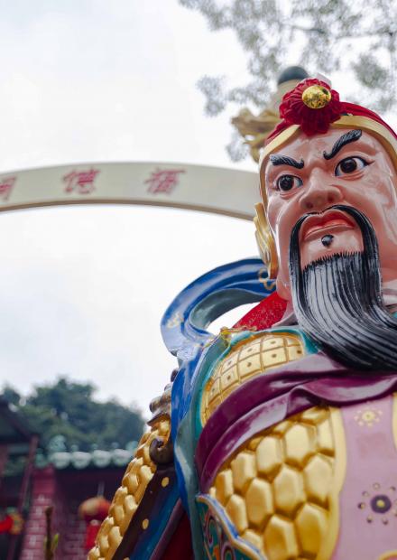 三國迷必訪筲箕灣劉關張廟宇群 張飛誕40周年   疫下首復辦醒獅巡遊