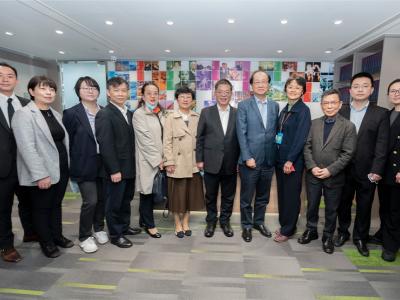 江蘇省人民政府港澳事務辦公室代表到訪
